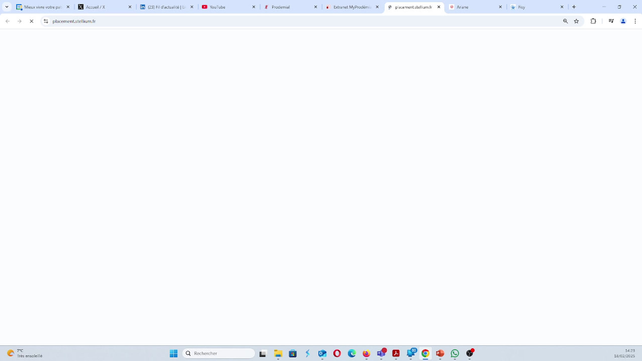 Ma diffusion en direct